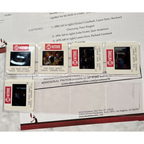 Showtime Movie Press Kit The Baby Dance 1998 Stockard Channing Laura Dern - Picture 2 of 9